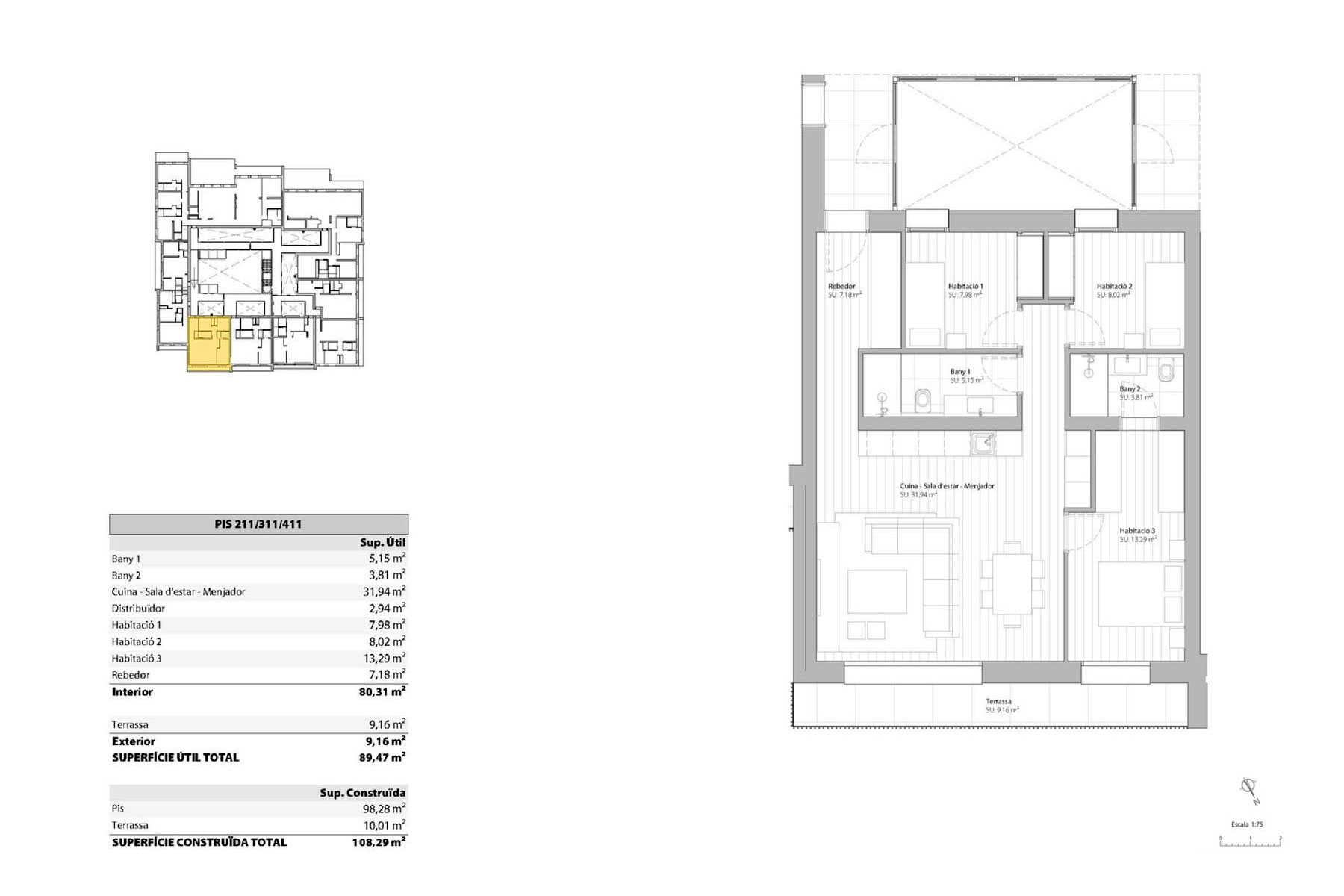 3-bedroom flat for sale in El Tarter, Canillo · 34 of 41