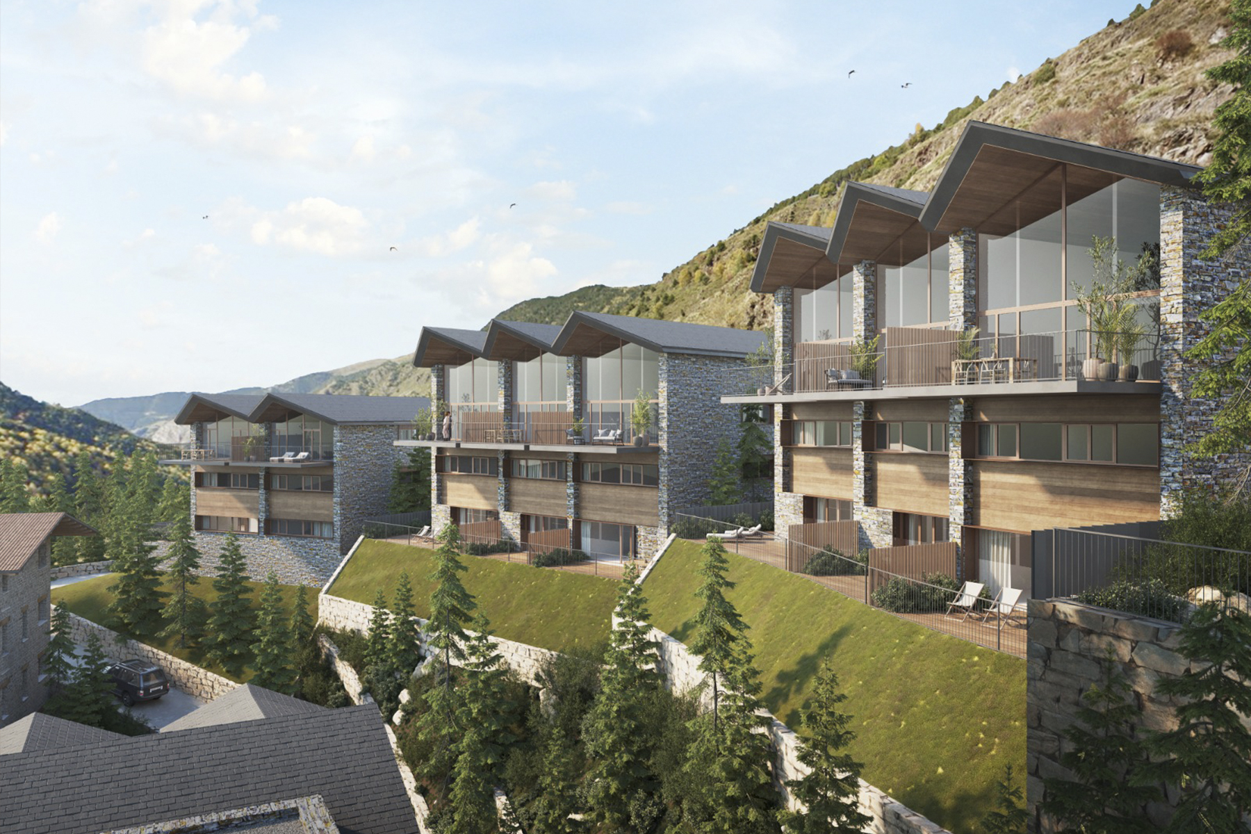 Exclusiva Casa amb construcció a la zona del Tarter