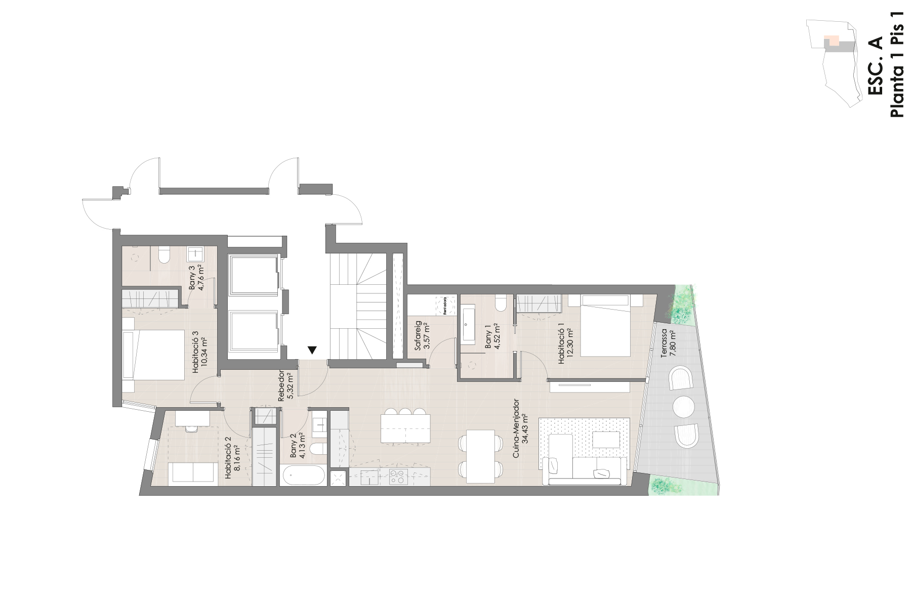 3-bedroom flat for sale in La Massana · 35 of 60