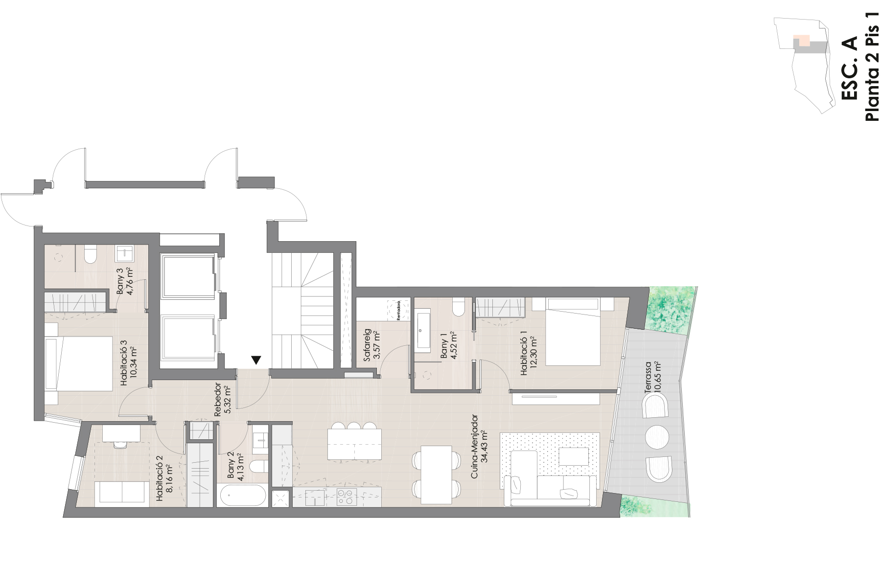 3-bedroom flat for sale in La Massana · 34 of 60