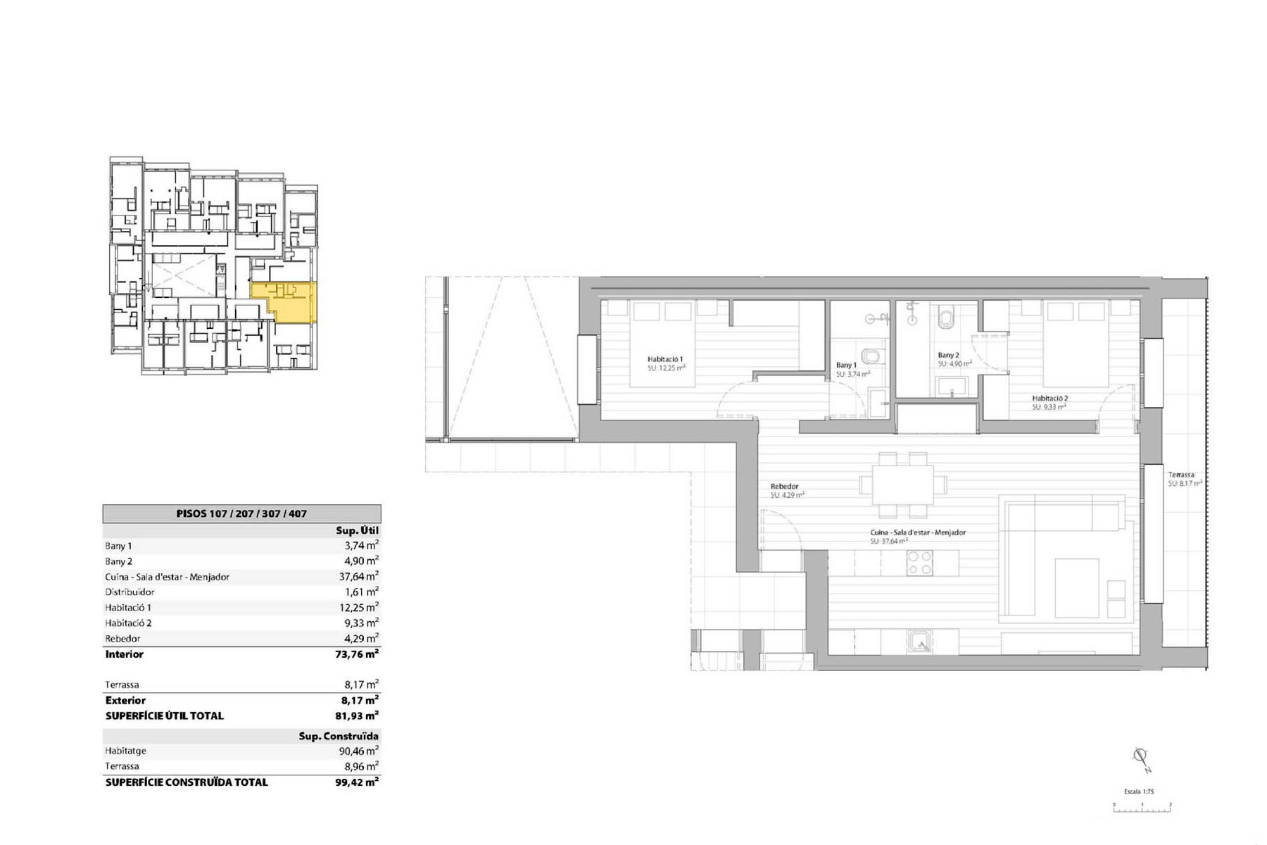 2-bedroom flat for sale in El Tarter, Canillo · 47 of 48