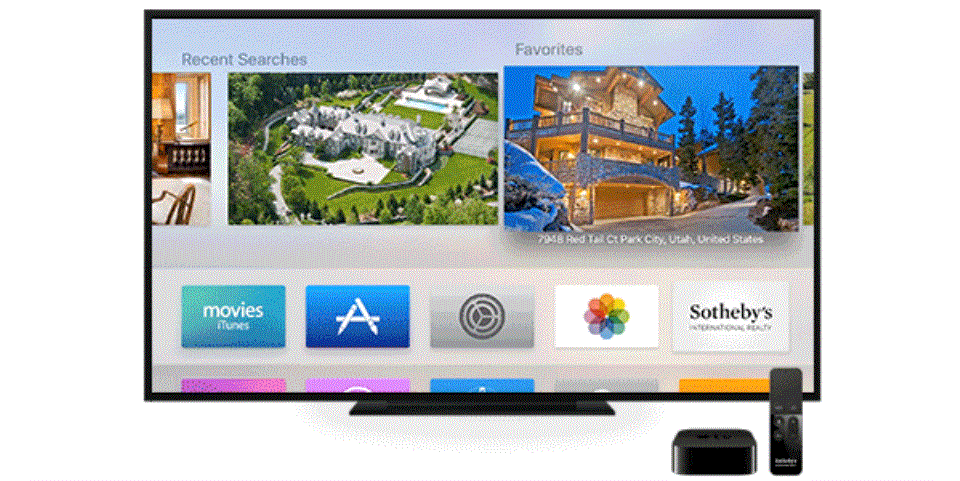 蘇富比國際地產的全新 Apple TV 應用