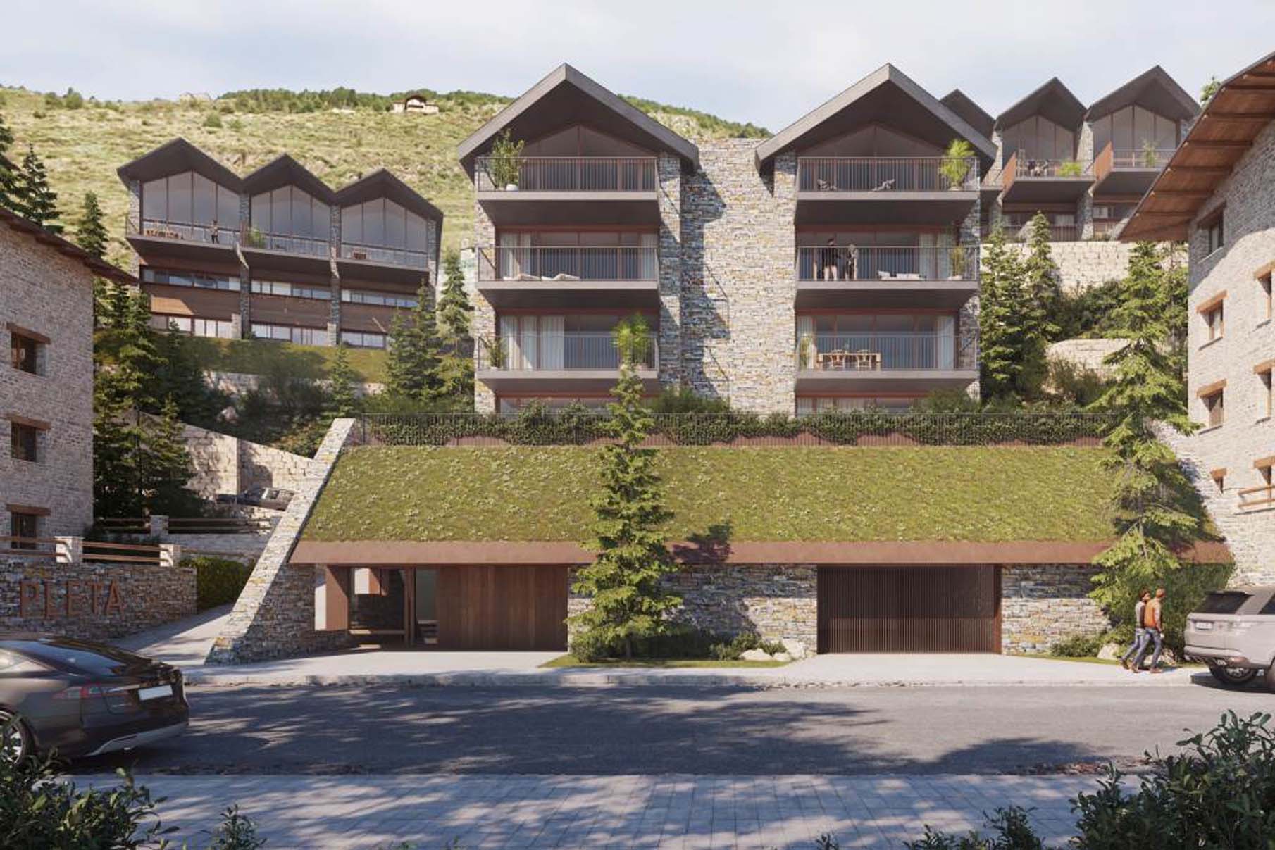 Àtic de nova construcció a El Tarter, Andorra